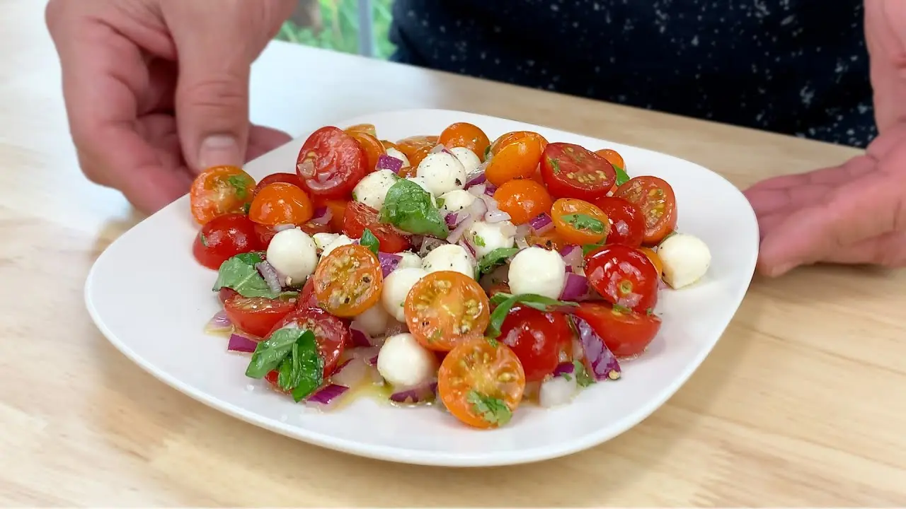 ensalada de queso fresco y tomate cherry - Cómo se dice tomate cherry