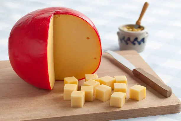 queso roja - Cómo se llama el queso cáscara colorada