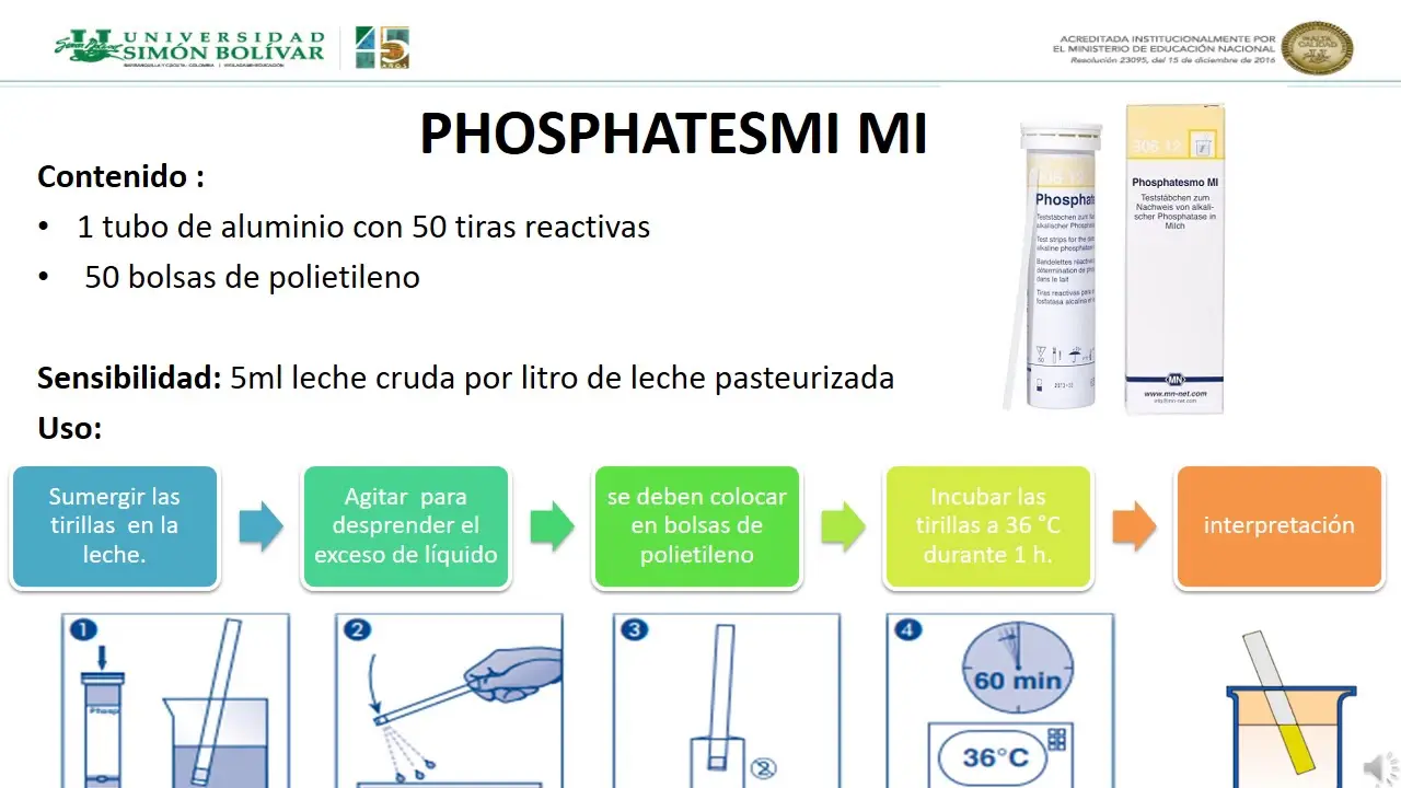 prueba fosfatasa para quesos - Cómo se realiza la prueba de fosfatasa