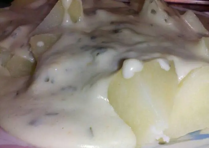 salsa de queso azul sin nata - Cómo suavizar el queso azul