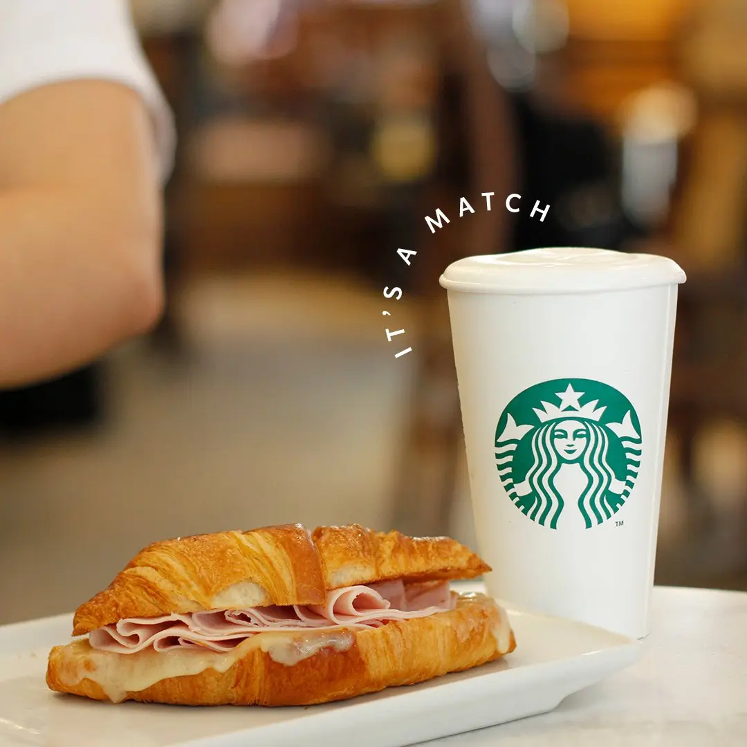 starbucks croissant jamon y queso - Cuál es el jamón que usan en Starbucks
