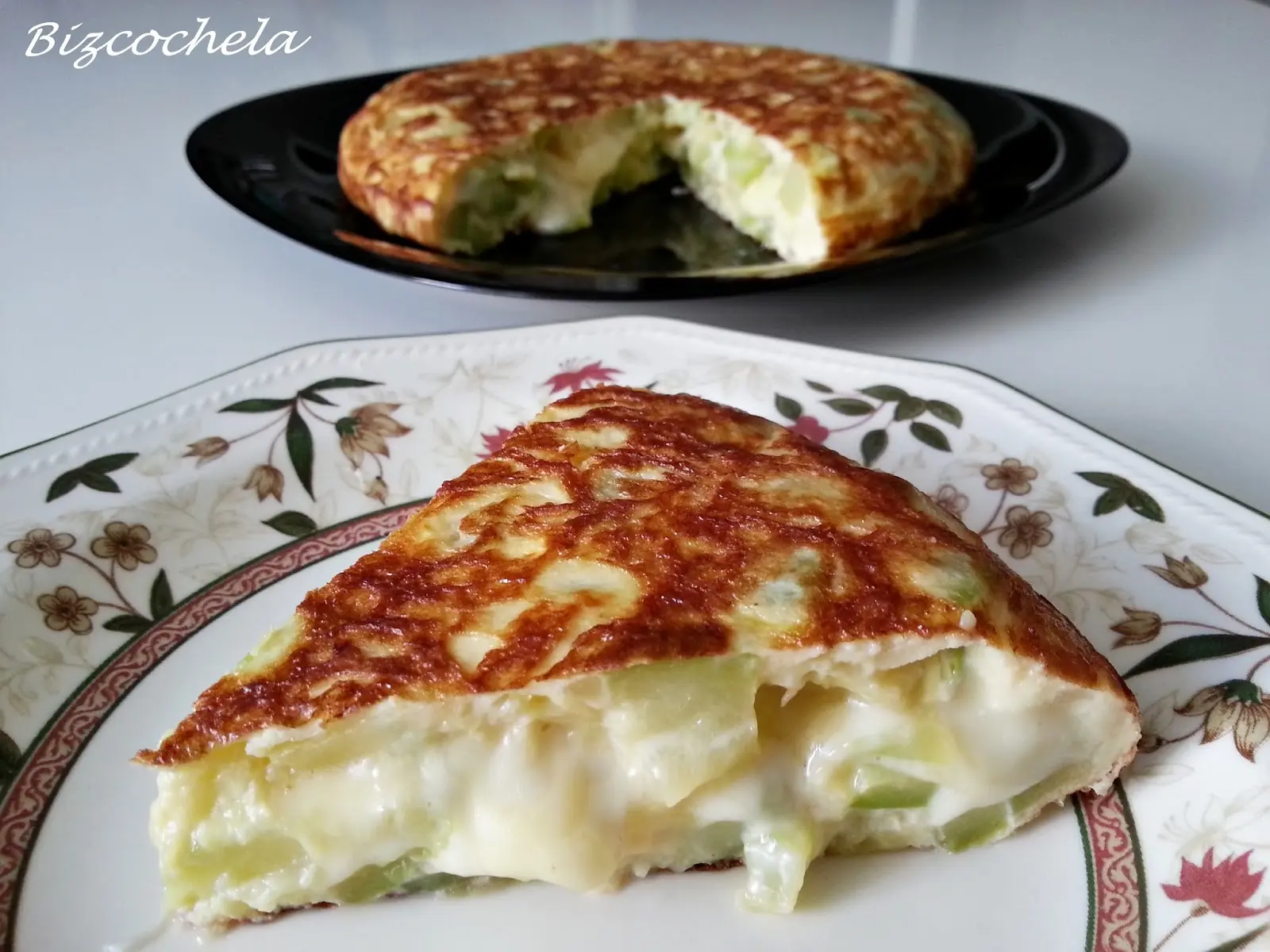 tortilla de calabacín y cebolla y queso - Cuántas calorías tiene una tortilla de calabacín y cebolla