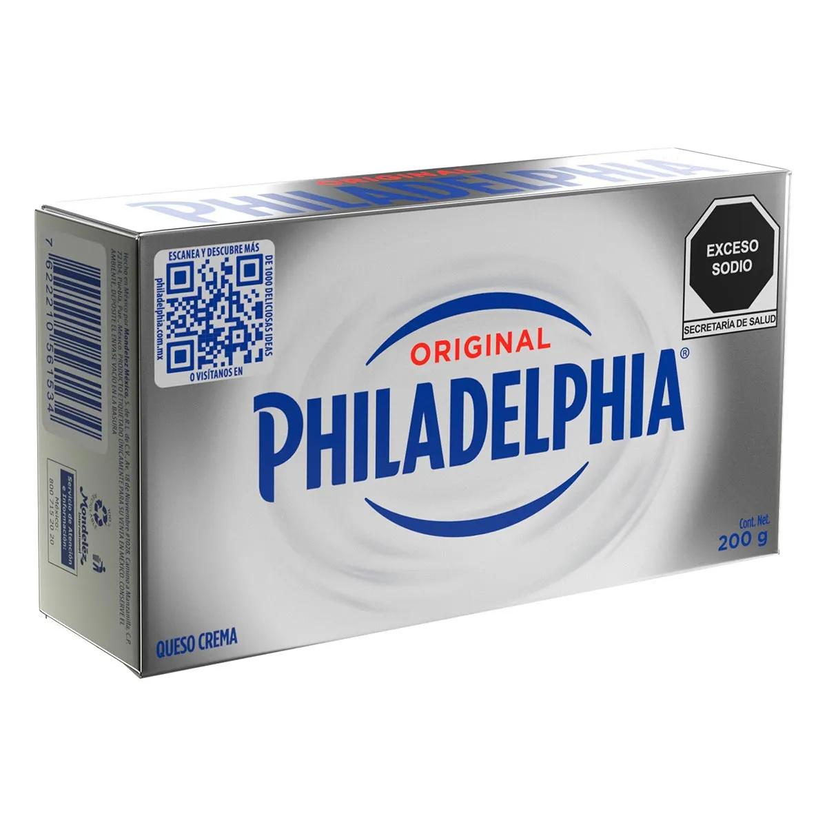 cuanto cuesta el queso philadelphia - Cuánto trae una tarrina de queso Philadelphia