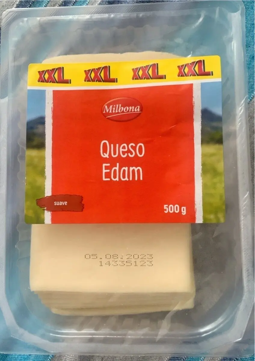 queso edam lidl - Cuántos gramos tiene una loncha de queso edam