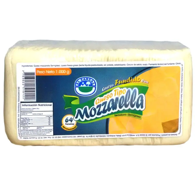 bloques de queso mozzarella - Cuántos kilos trae un bloque de queso mozzarella