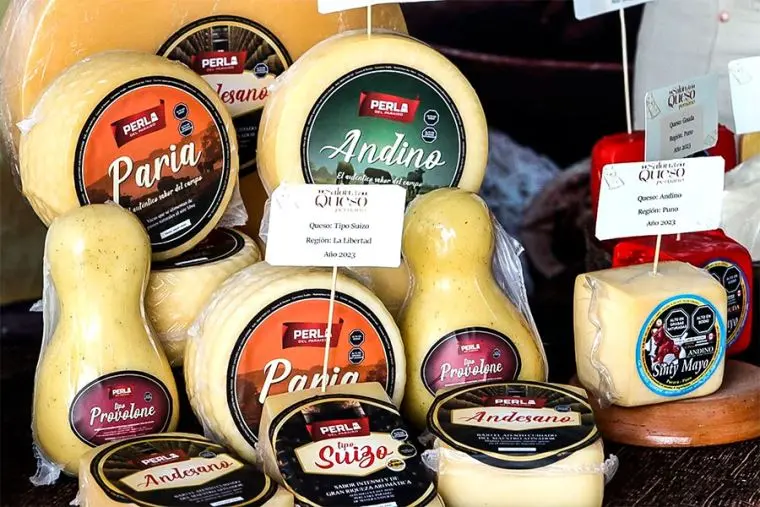 los quesos mas famosos del perú - Cuántos tipos de quesos hay en el Perú