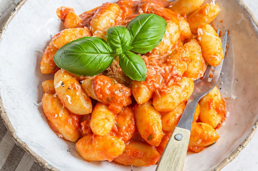 gnocchi con tomate y queso - Qué significa gnocchi di Patate