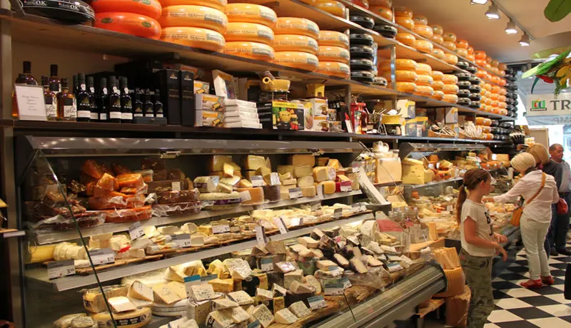 tienda de quesos en amsterdam - Qué tipo de queso es el Old Amsterdam