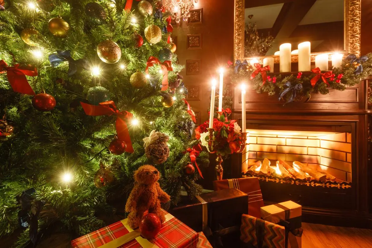 como decorar un escaparate de quesos de navidad - Qué tipos de adornos navideños se usan